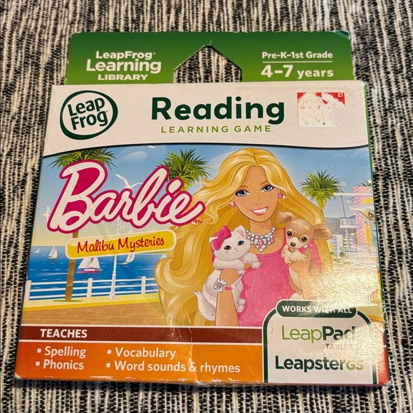 Leap frog Other - Leap frog barbie Malibu mysteries reading game